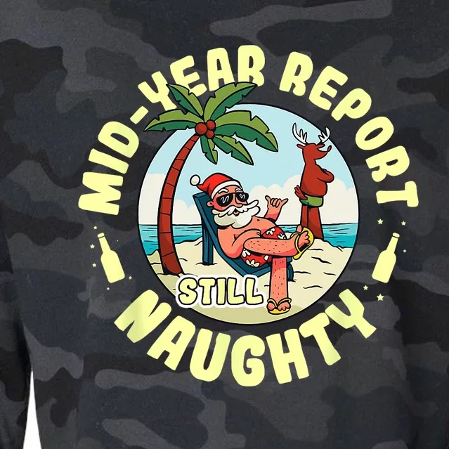 Mid Year Report Still Naughty As Christmas In July Cropped Pullover Crew