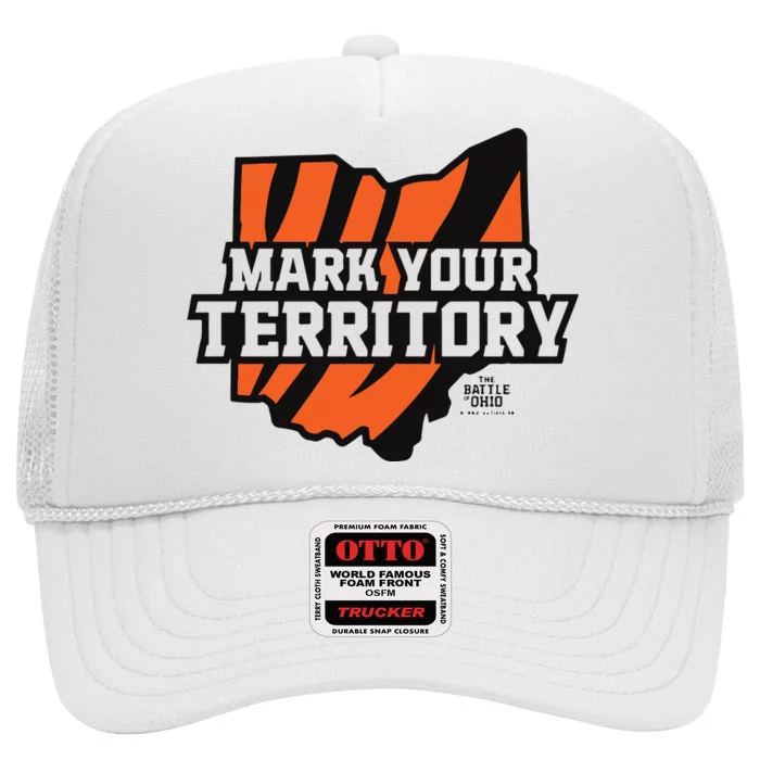 Mark Your Territory High Crown Mesh Trucker Hat