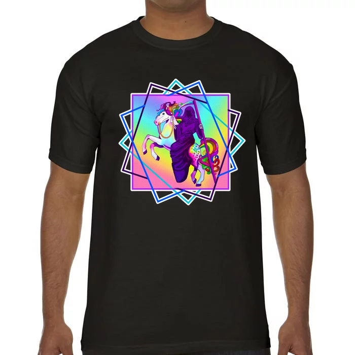 Mythical Reaper Colorful Unicorn Comfort Colors T-Shirt