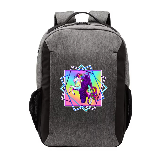 Mythical Reaper Colorful Unicorn Vector Backpack