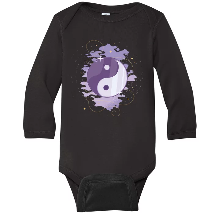 Mystic Yin Yang Baby Long Sleeve Bodysuit