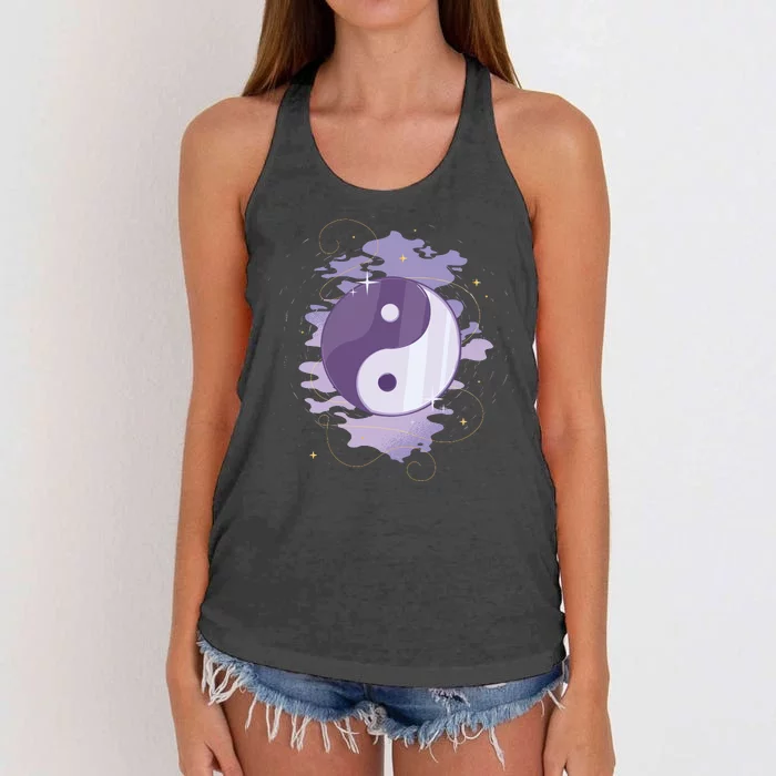 Mystic Yin Yang Women's Knotted Racerback Tank