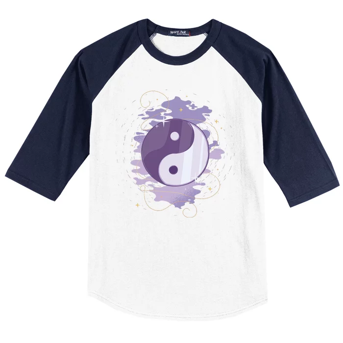 Mystic Yin Yang Baseball Sleeve Shirt