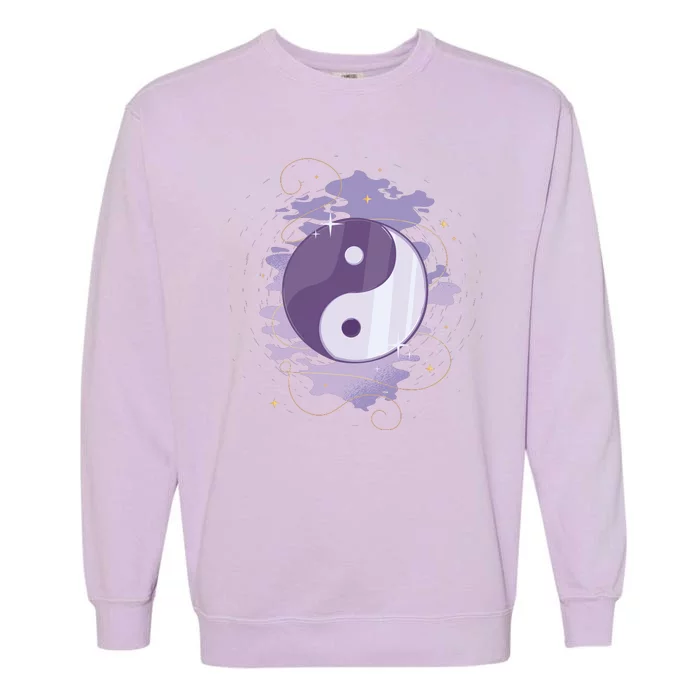 Mystic Yin Yang Garment-Dyed Sweatshirt