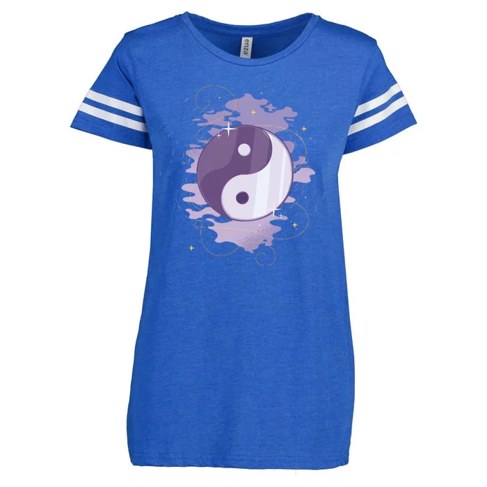 Mystic Yin Yang Enza Ladies Jersey Football T-Shirt