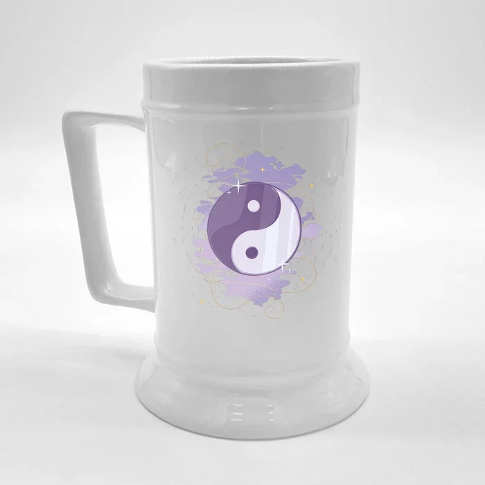 Mystic Yin Yang Front & Back Beer Stein