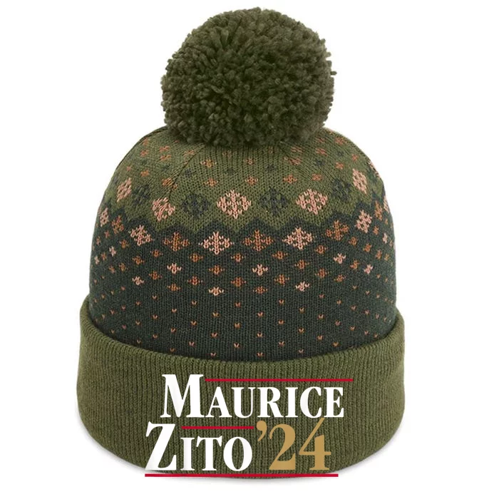 Maurice Zito 24 The Baniff Cuffed Pom Beanie