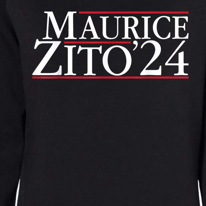 Maurice Zito 24 Womens California Wash Sweatshirt