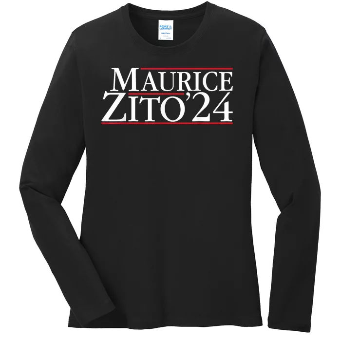 Maurice Zito 24 Ladies Long Sleeve Shirt