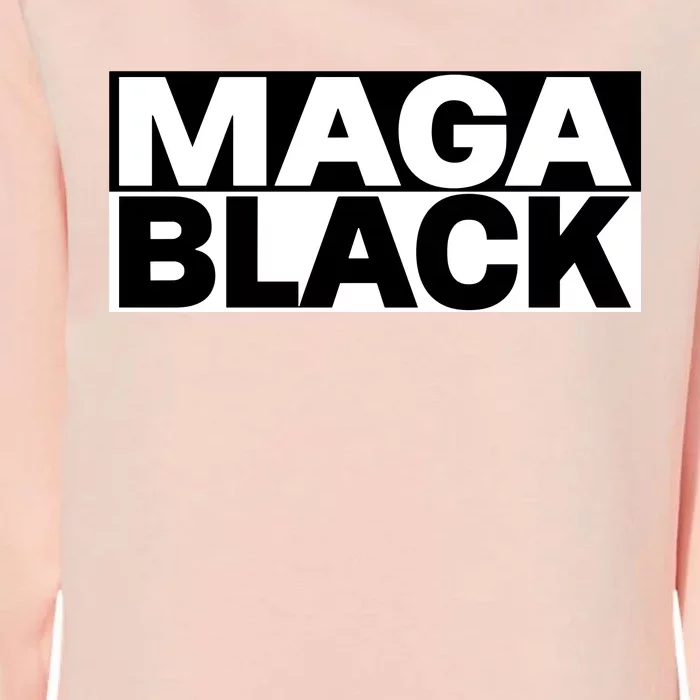 Magablack Zeek Arkham Wearing Maga Black Womens California Wash Sweatshirt