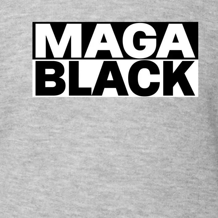 Magablack Zeek Arkham Wearing Maga Black Toddler Sweatshirt