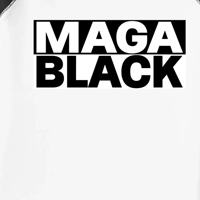 Magablack Zeek Arkham Wearing Maga Black Infant Baby Jersey Bodysuit