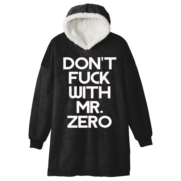 Mr Zero Hooded Wearable Blanket