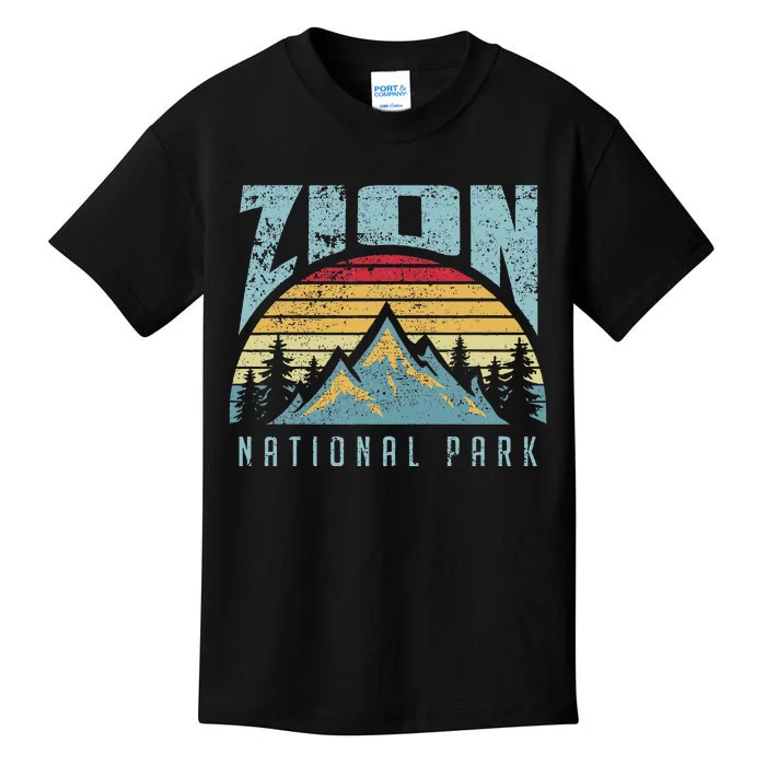 Mt Zion National Park Utah Kids T-Shirt