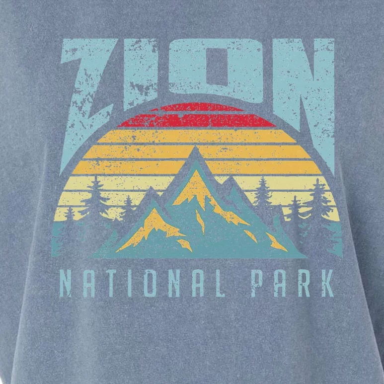 Mt Zion National Park Utah Garment-Dyed Women's Muscle Tee