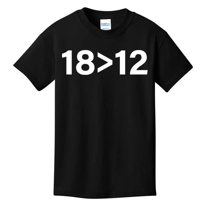 Mike Zarren Wearing 18 Bigger 12 Kids T-Shirt