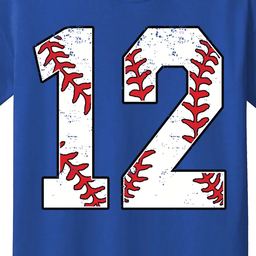 Number #13 Baseball 13 Jersey Number Baseball Lover Gift Kids T-Shirt