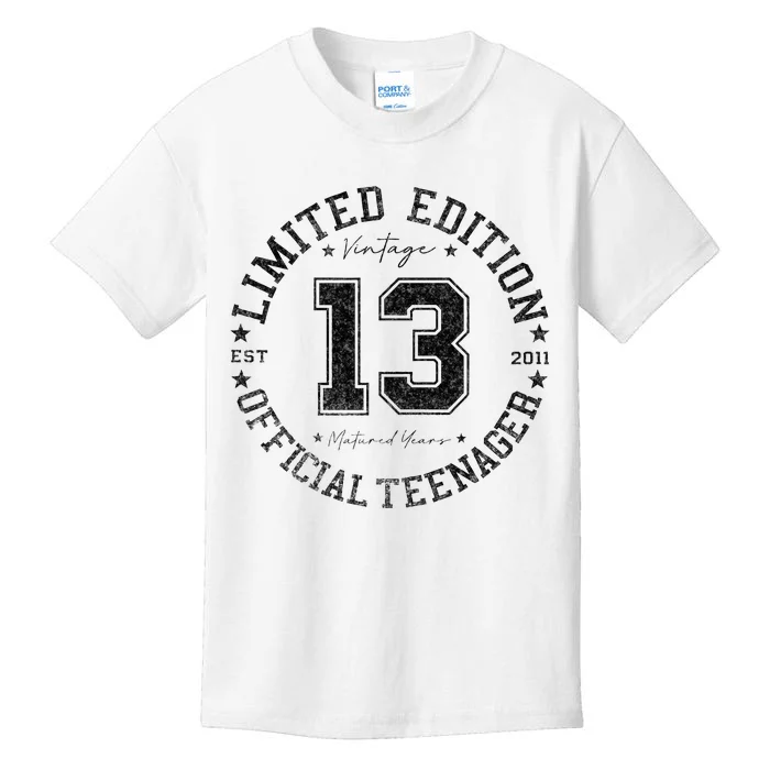 Nager 13th Birthday 13 Year Old Gifts Kids T-Shirt