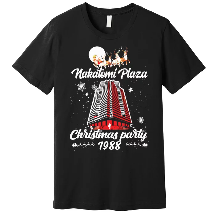 Nakatomi_Plaza 1988 Christmas Party Premium T-Shirt