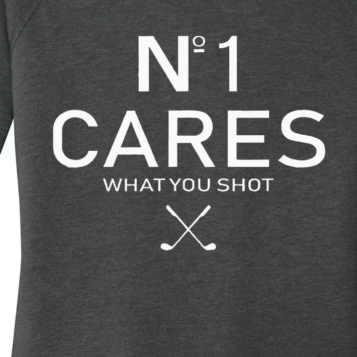 No 1 Cares What You Shot Women's Perfect Tri Tunic Long Sleeve Shirt