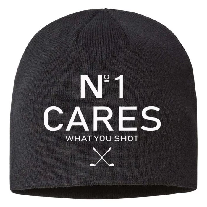 No 1 Cares What You Shot 8 1/2in Sustainable Knit Beanie