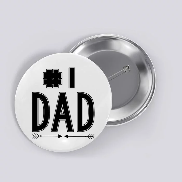 No 1 Dad Funny Dad Gifts Button