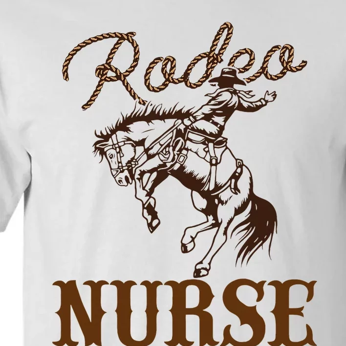 Nurse 1st First Birthday Cowboy Rn Western Rodeo Party Tall T-Shirt