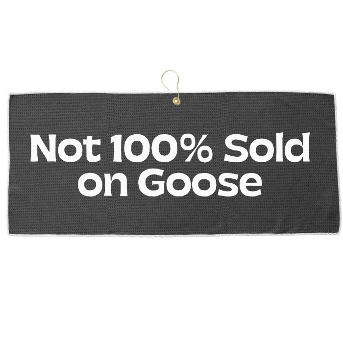 Not 100 Sold On Goose Large Microfiber Waffle Golf Towel