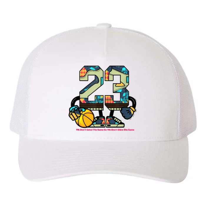 Number 232 Air BIOHACK 1S Yupoong Adult 5-Panel Trucker Hat