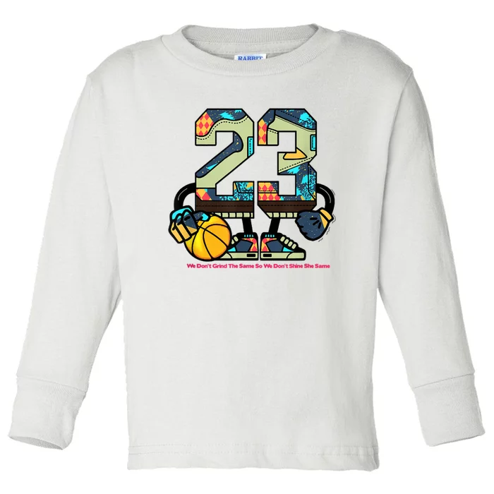 Number 232 Air BIOHACK 1S Toddler Long Sleeve Shirt