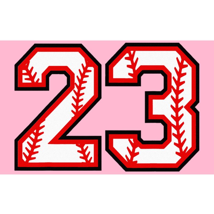 Number 23 Baseball Lucky Favorite Jersey Number Bumper Sticker