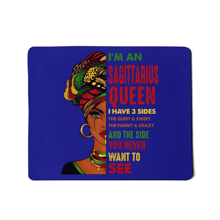 November 22 December 21 Birthday Sagittarius African Gift Mousepad