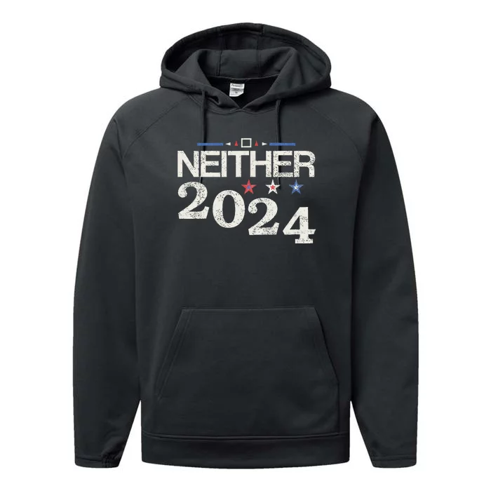 Neither 2024 Elections Performance Fleece Hoodie