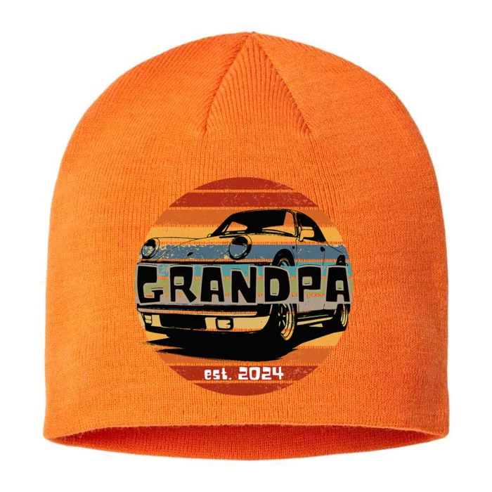 New 2024 Grandfather Granddad Grandpa 8 1/2in Sustainable Knit Beanie