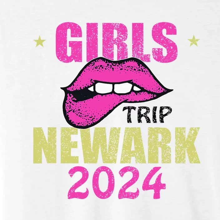 Newark 2024 Girl Trip Group Matching Retro Weekend ChromaSoft Performance T-Shirt