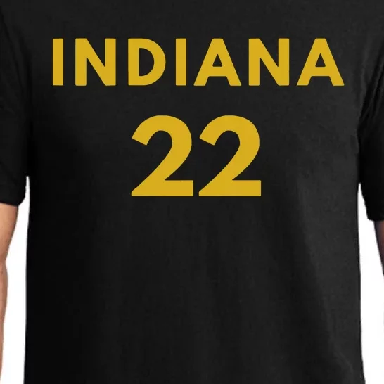 Number 22 Indiana Fever Pajama Set