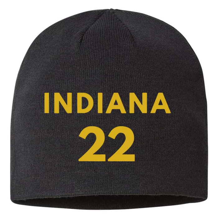 Number 22 Indiana Fever 8 1/2in Sustainable Knit Beanie