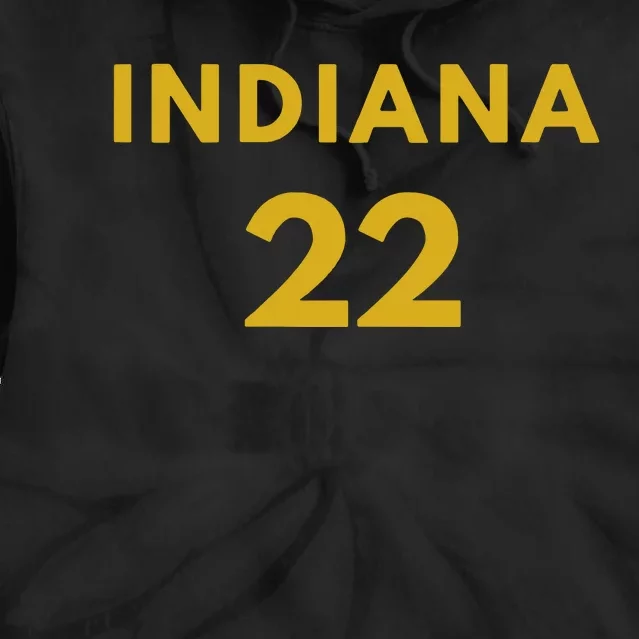 Number 22 Indiana Fever Tie Dye Hoodie