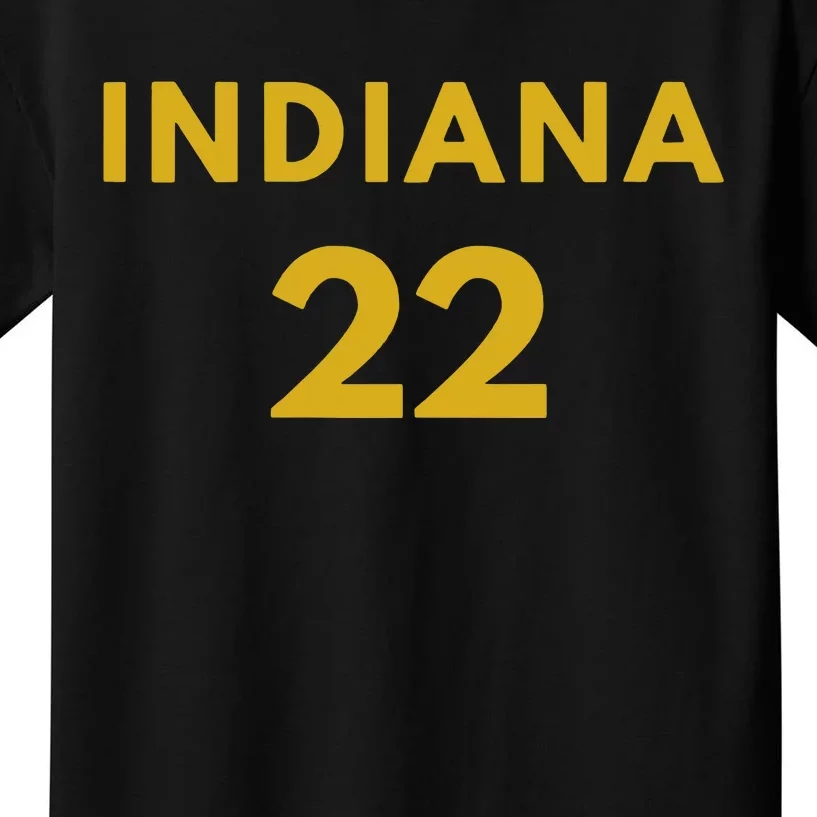 Number 22 Indiana Fever Kids T-Shirt