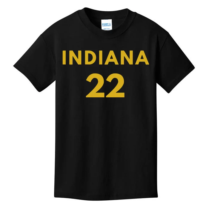 Number 22 Indiana Fever Kids T-Shirt