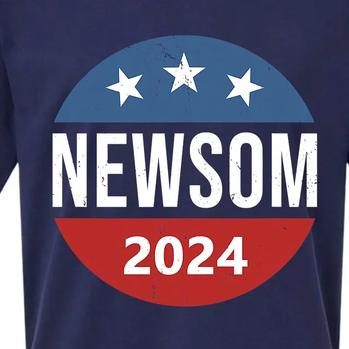 Newsom 2024 Sueded Cloud Jersey T-Shirt