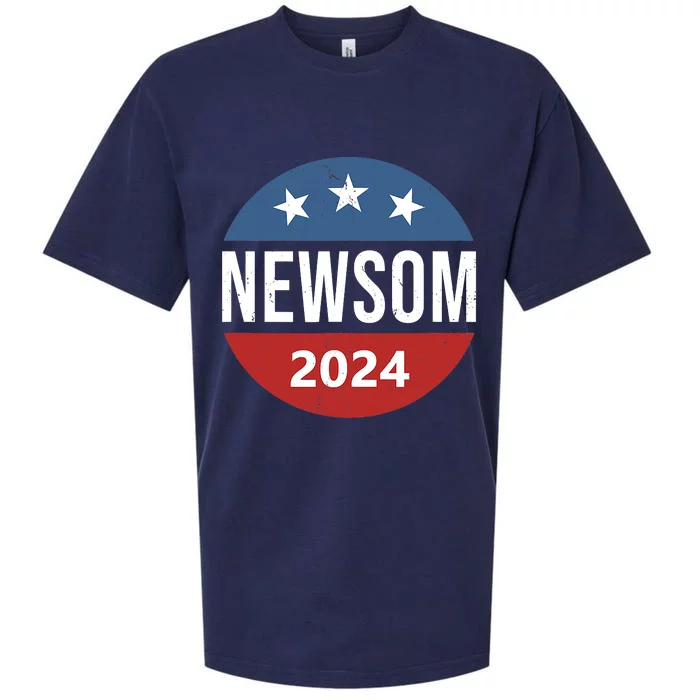 Newsom 2024 Sueded Cloud Jersey T-Shirt