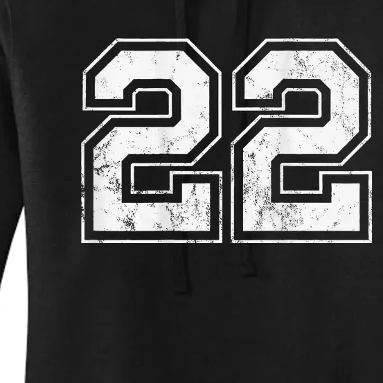 Number 22 On The Back Women's Pullover Hoodie