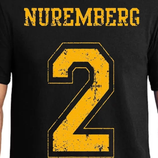 Nuremberg 2 Sports Jersey Style Pajama Set