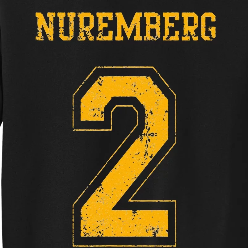 Nuremberg 2 Sports Jersey Style Tall Sweatshirt