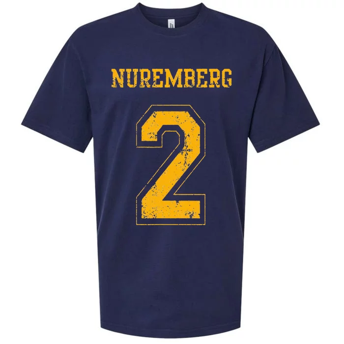 Nuremberg 2 Sports Jersey Style Sueded Cloud Jersey T-Shirt