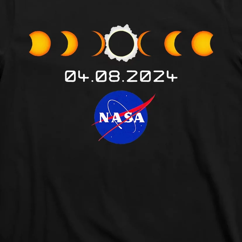 Nas.A 2024 Total Solar Eclipse 2024 Totality 04.08.24 T-Shirt