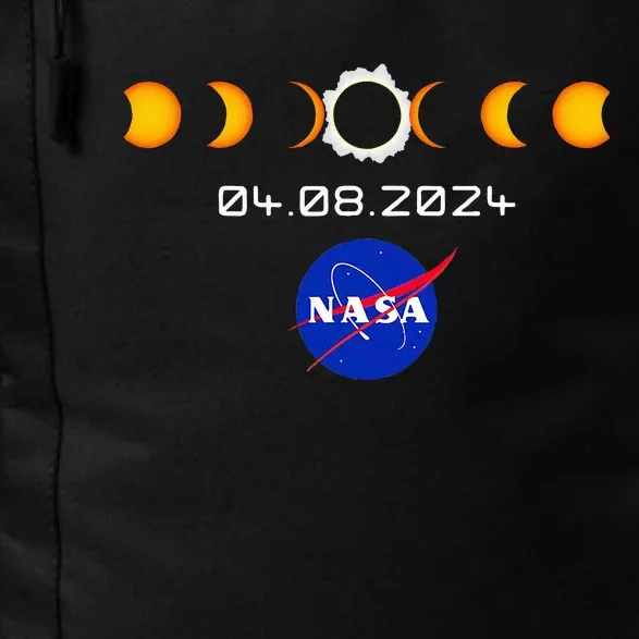 Nas.A 2024 Total Solar Eclipse 2024 Totality 04.08.24 Daily Commute Backpack