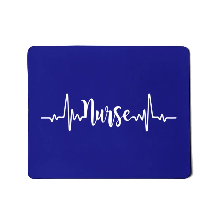 Nurse 365 Nurse Heartbeat Cool Gift Mousepad