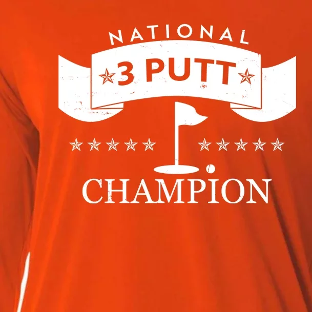 National 3 Putt Champion Golfing Cooling Performance Long Sleeve Crew